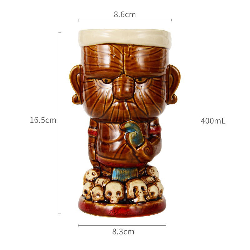  Ceramic Tiki Mug
