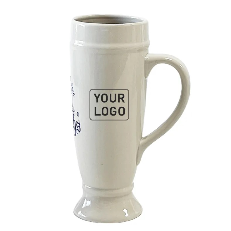 Ceramic Beer Mug With Custom Logo