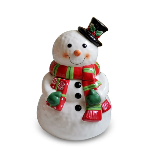 Christmas cookie jar