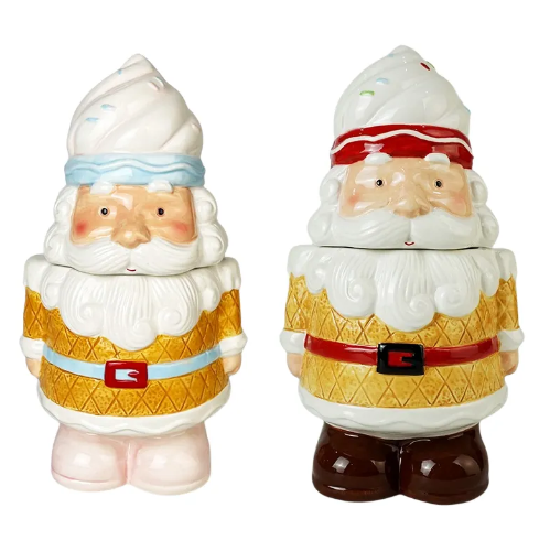 Christmas cookie jar