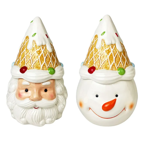 Christmas cookie jar