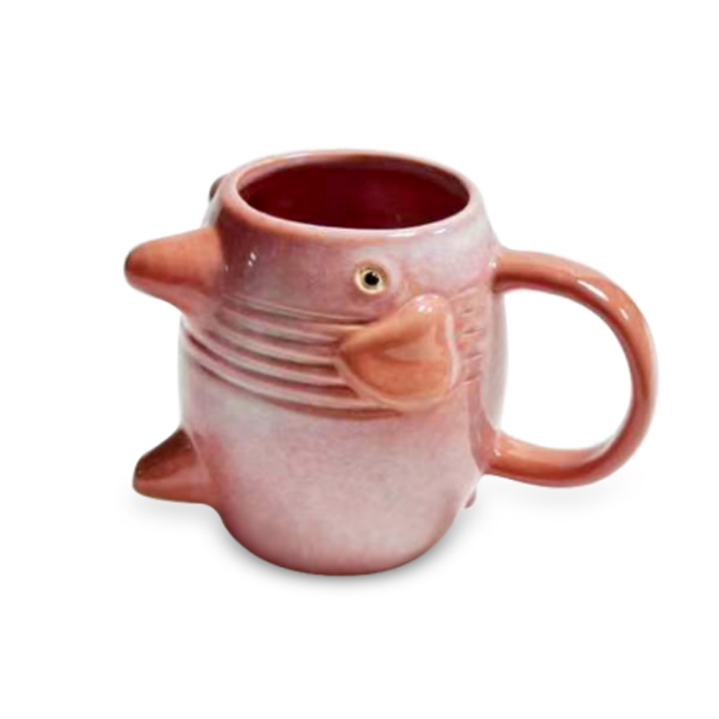 ​Reactive Glazed 3D Ceramic Mug