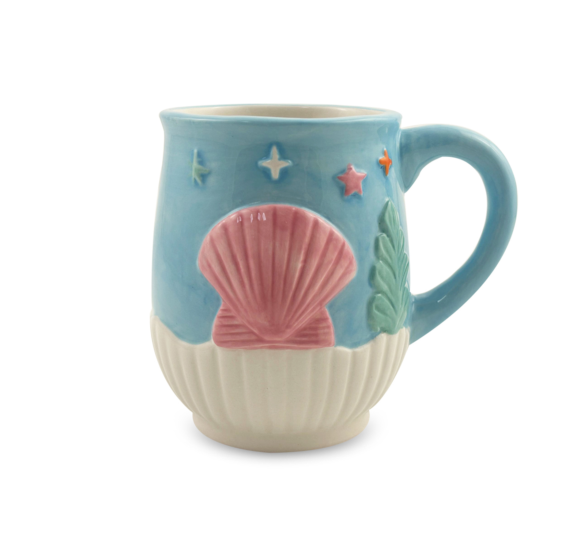 Embossed Ceramic Mug