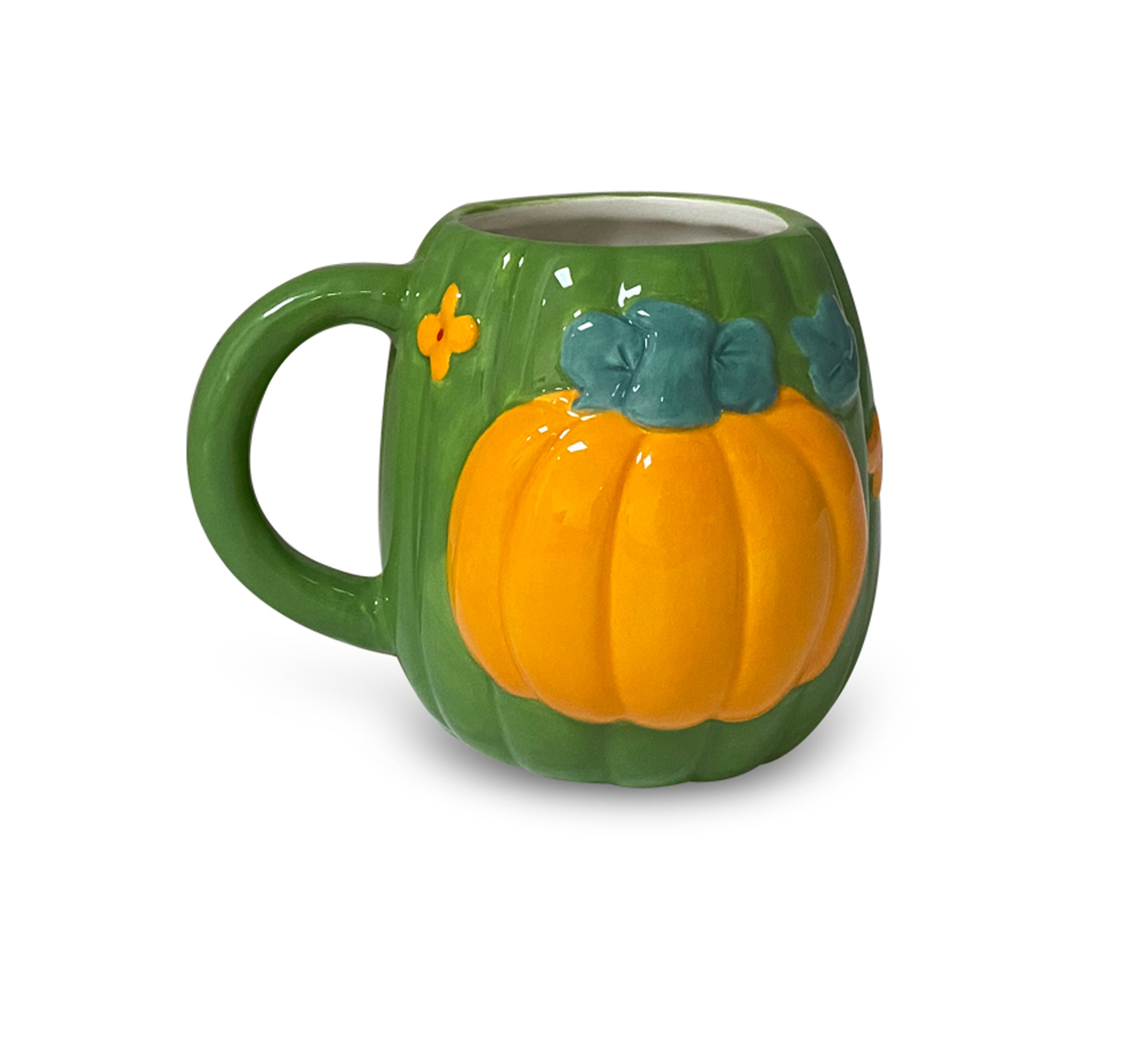 Embossed Ceramic Mug