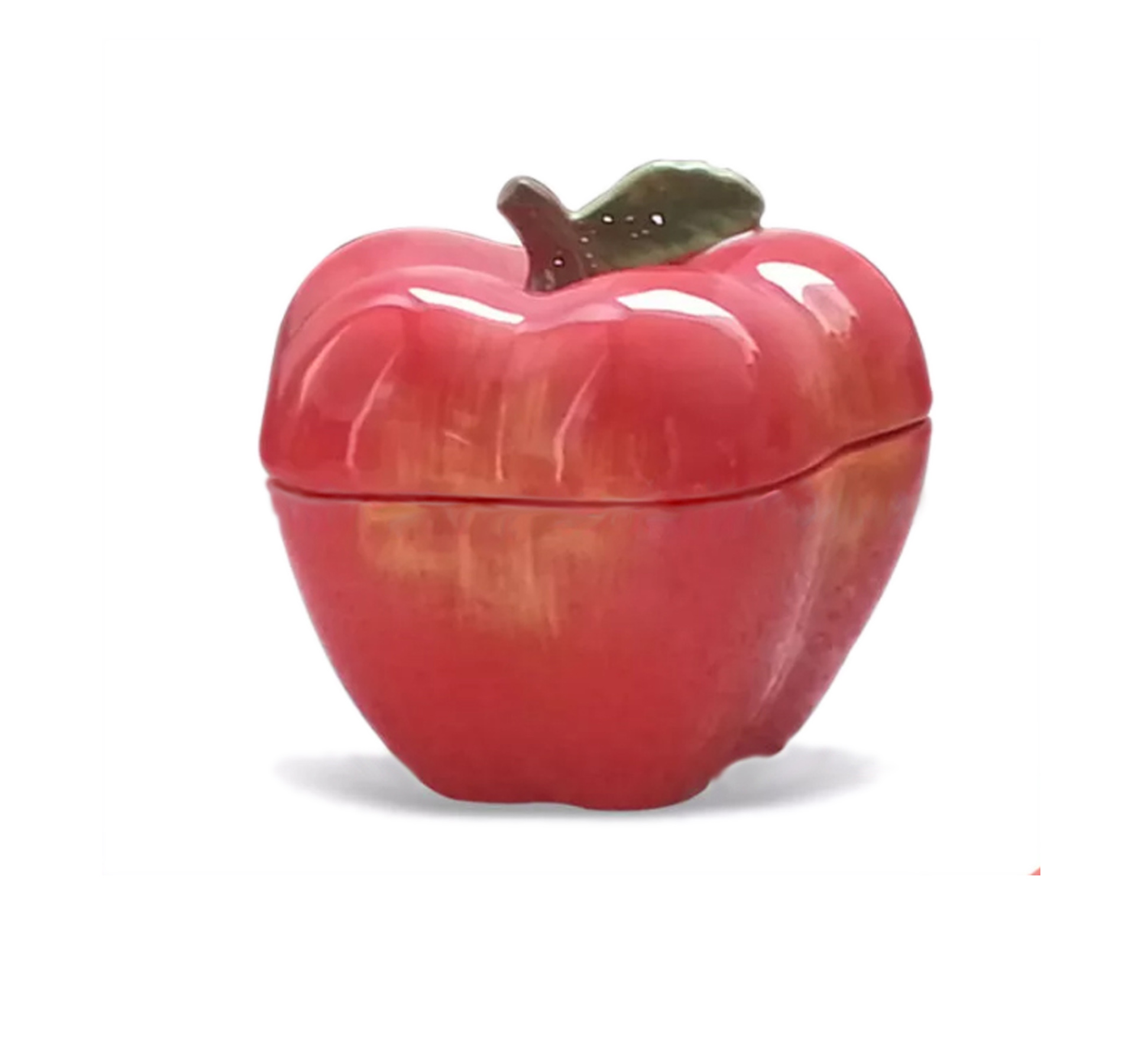 Apple Design Ceramic Cookie Jar