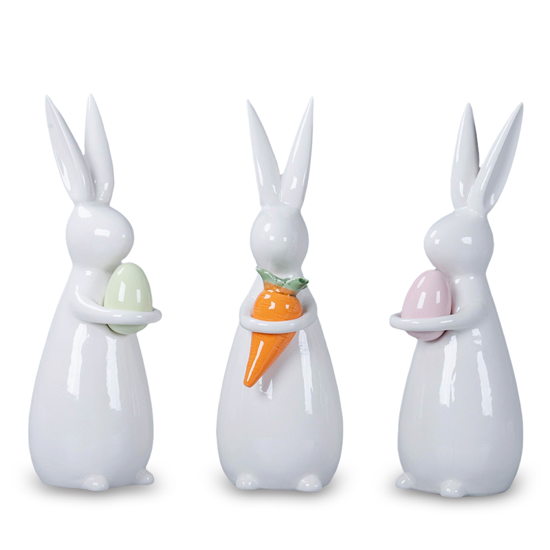 Rabbit Ceramic Decoration