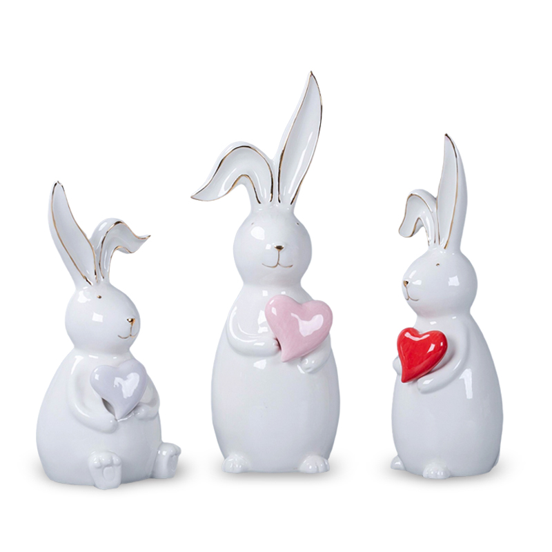 Rabbit Ceramic Decoration