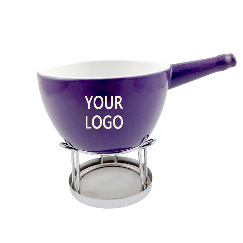 Ceramic Chocolate Fondue Set